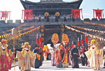 黑河五道豁洛影视城 黑河五道豁洛影视城