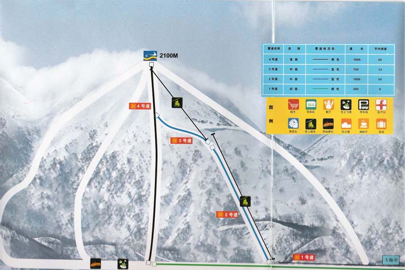 崇礼长城岭滑雪场 崇礼长城岭滑雪场