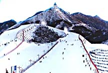 张家口翠云山滑雪场 张家口翠云山滑雪场